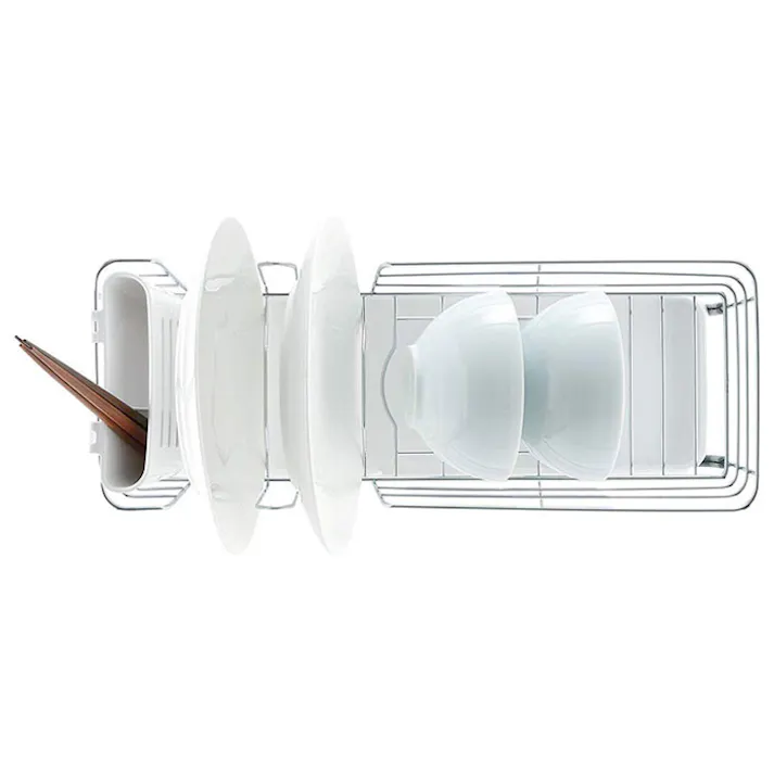 リッチェル シェリー ワイヤー水切りセット S ミントCheri Richell 16902-5 16903-2【ラック かご カゴ スリム コンパクト トレー】