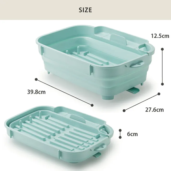 折りたたみ 水切りバスケット ISETO I-605 伊勢藤 イセトー【水切りかご 水が流れる 水切り 大容量 洗い桶 キッチン 収納 日本製】 ホワイト
