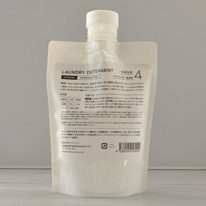 とみおかクリーニング OUTDOOR 防水・撥水加工製品用洗剤【衣類用洗剤