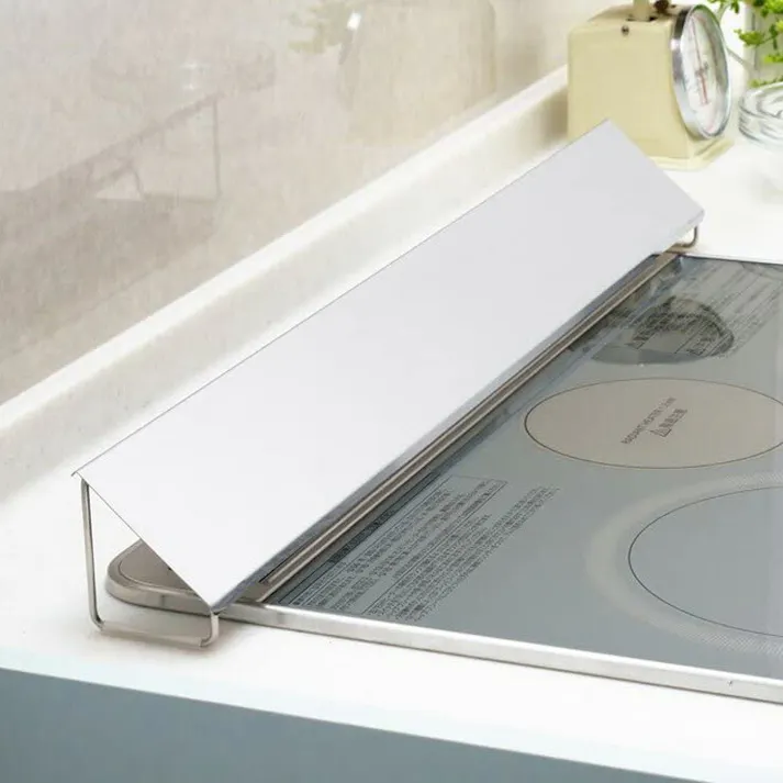 ヨシカワ ステンレス 排気口カバー 68cm RK-521【排気口 カバー ガード コンロ奥カバー 幅64cmまでのコンロに対応 日本製】