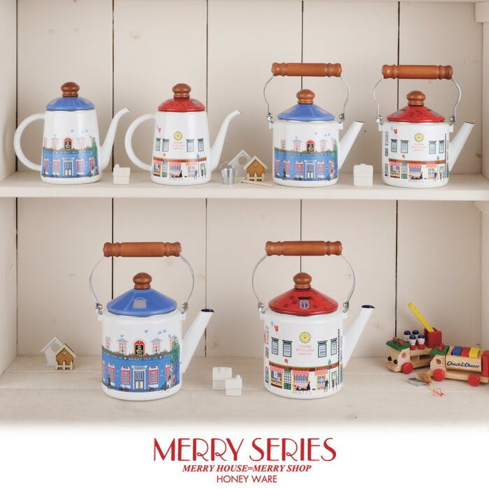 富士ホーロー メリー ホーロー ドリップポット 1.0L メリーハウス