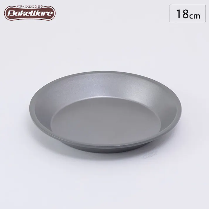 ベイクウェアー パイ皿 パイ型 18cm M ベイクウェアー 富士ホーロー 33102 お菓子型 焼き菓子 型 丸型 製菓道具 BakeWare お菓子道具