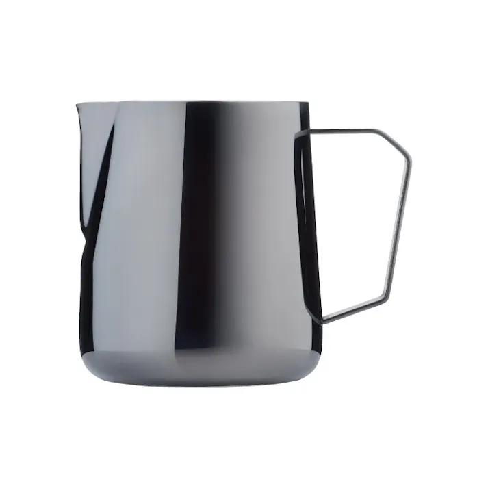 BARISTA&CO Barista Pro Milk Pitcher 400ml バリスタ&コー バリスタ プロ ミルクピッチャー【ミルクジャグ ステンレス 目盛り付き ミルクポット ラテアート フォームミルク】 ブラック