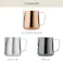 BARISTA&CO Barista Pro Milk Pitcher 400ml バリスタ&コー バリスタ プロ ミルクピッチャー【ミルクジャグ ステンレス 目盛り付き ミルクポット ラテアート フォームミルク】 ブラック