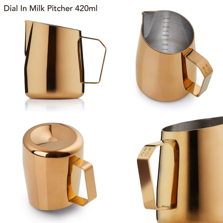 BARISTA&CO Dial In Milk Pitcher 420ml バリスタ&コー ダイヤルイン
