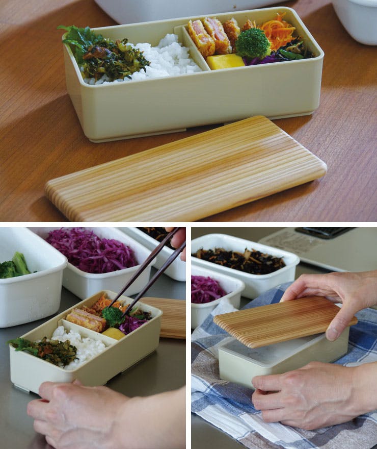 木蓋のお弁当箱 古代杉 500ml 三好製作所 BENTO STORE【ランチ 木蓋のお弁当箱 古代杉 500ml 三好製作所 BENTO STORE【ランチ