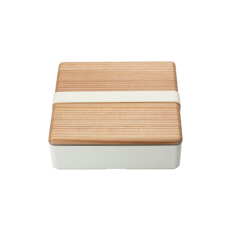 木蓋のお弁当箱 古代杉 OJU 1100ml 三好製作所 BENTO STOREホワイト お弁当箱・ランチボックス 木蓋のお弁当箱 古代杉 OJU 1100ml 三好製作所 BENTO STOREホワイト お弁当箱・ランチボックス