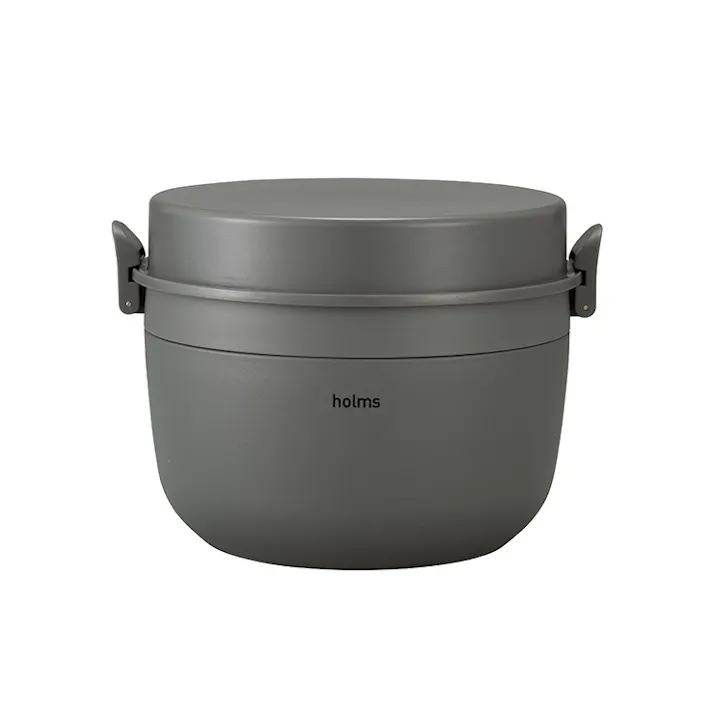 ホルムス ランチジャー 850 シービージャパン holms CB JAPAN【保温ランチジャー お弁当箱 保温 保冷 丼 どんぶり ランチボックス ランチグッズ 持ち運び】グレー