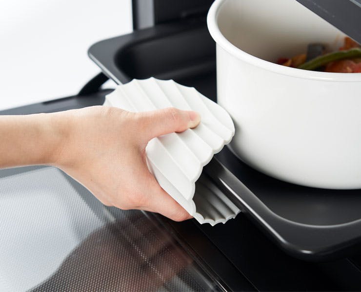 ヨシカワ EAトCO ナミ シリコーンマット イイトコ Nami silicone mat