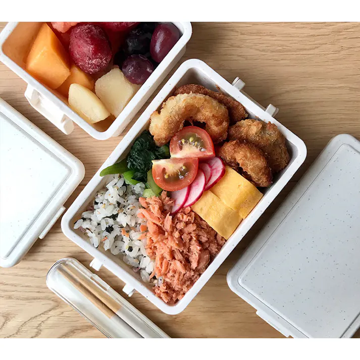 ジェルクール スクエア M ジェラート プレーン 400ml イージークリップ 保冷剤一体型ランチボックス 三好製作所 GEL-COOL square M【お弁当箱 1段 保冷剤付き 保冷 デザートケース フルーツケース 弁当箱 子供 日本製】 チョコレート