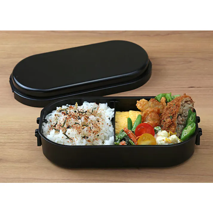 ジェルクール ドーム L 900ml 保冷剤一体型ランチボックス 三好製作所【GEL-COOL ドーム型 弁当箱 お弁当箱 保冷ランチボックス 1段 保冷剤付き 大容量 男子 メンズ 送料込み】 オールキャビアブラック