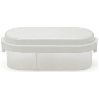 ジェルクール プラス ドーム M 600ml 抗菌 保冷剤一体型ランチボックス 三好製作所【GEL-COOL plus ドーム型 弁当箱 お弁当箱 防カビ 保冷ランチボックス 1段 保冷剤付き】ミルクホワイト