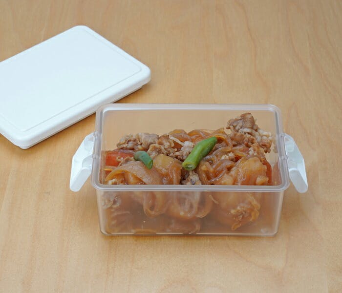 ジェルクール プラス スクエア L 400ml 抗菌 保冷剤一体型ランチ