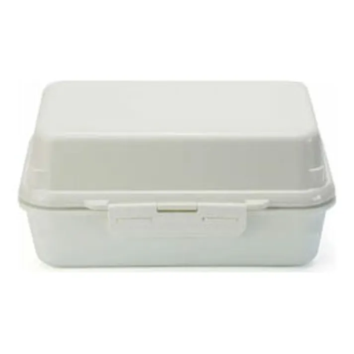 ジェルクール プラスデリ1段 490ml 保冷剤一体型ランチボックス【三好製作所 GEL-COOL plus deli 保冷 ランチボックス 弁当箱 日本製】 ミルクホワイト