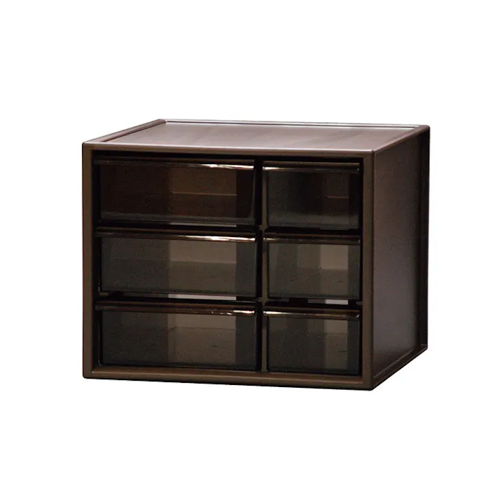 アイケース S 卓上収納ケース 引き出し ISETO I-453-1 伊勢藤 イセトー【収納ケース 幅20 奥行20 卓上 デスク 卓上収納ボックス 引き出しケース 卓上収納 収納 文房具 小物 デスク収納 メイク道具 お薬 日本製】