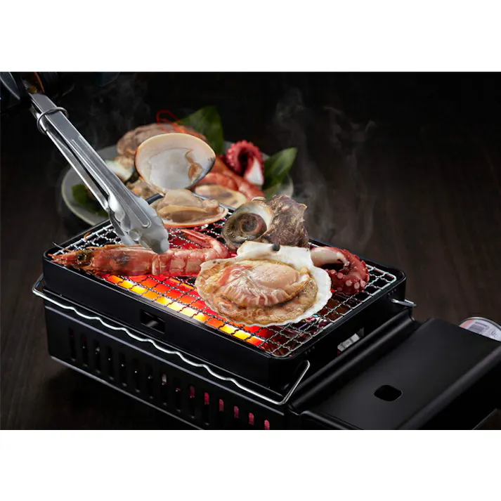 イワタニ カセットガス 炉ばた焼器 炙りや II CB-ABR-2 Iwatani【網焼き 串焼き 焼き鳥 焼き器 家庭用 アウトドア カセットコンロ】