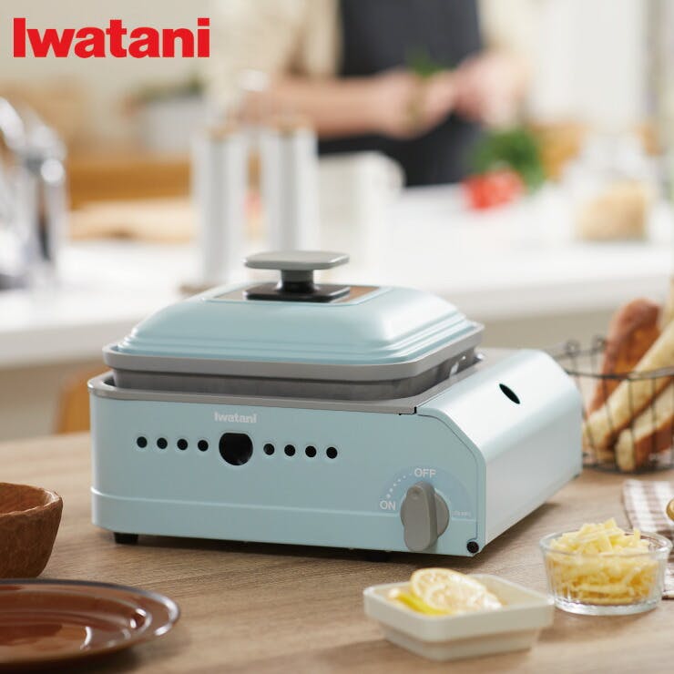 イワタニ カセットガス ホットプレート ミニマル カセットコンロ イワタニ カセットフー カセットガスホットプレート ミニマル ブルー