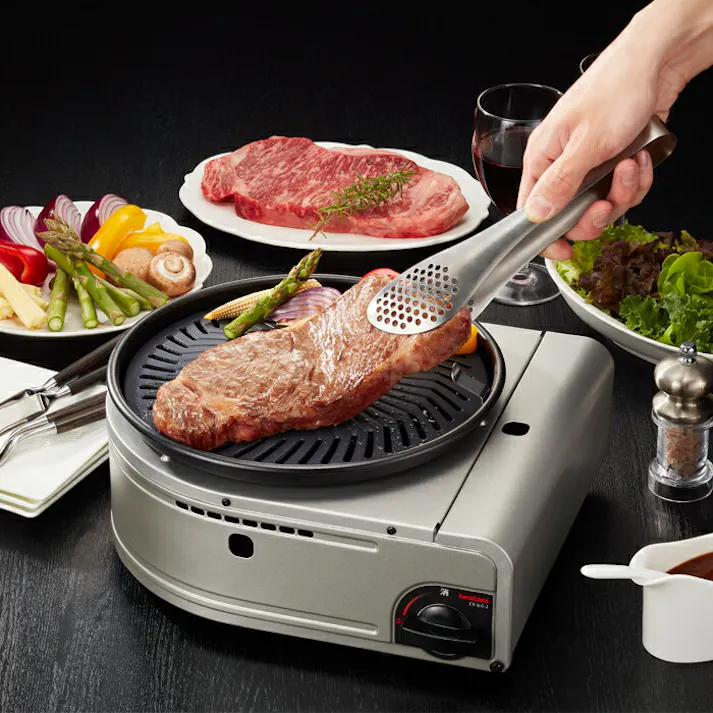 イワタニ カセットガス スモークレス焼肉グリル やきまるII CB-SLG-2 Iwatani【焼肉プレート 無煙 アウトドア カセットコンロ】
