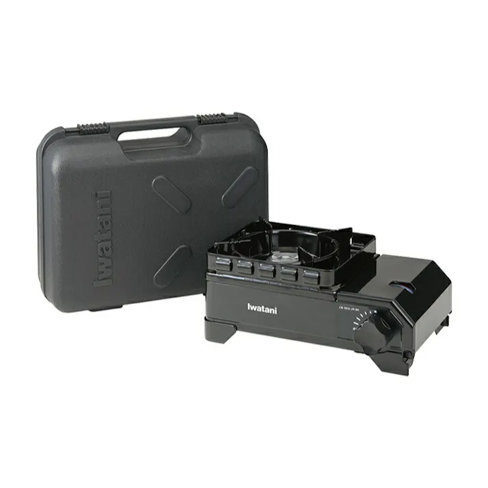 イワタニ カセットフー タフまるJr. CB-ODX-JR オリーブ 専用キャリングケース付き Iwatani【カセットコンロ アウトドア キャンプ ダッチオーブン タフマル ジュニア】 ブラック