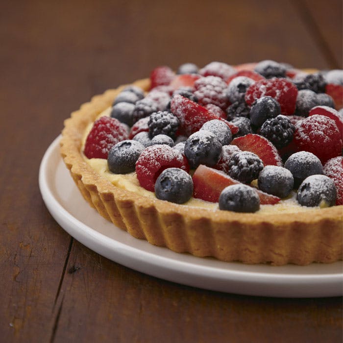 貝印 しっかり焼けて手早く取れる底取れタイプのタルト型 21cm