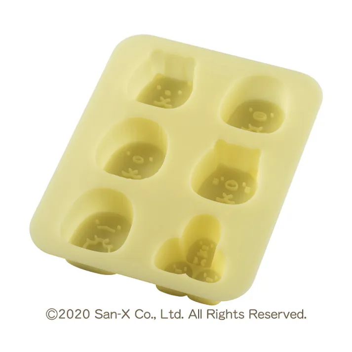 すみっコぐらし シリコーンカップケーキ型 DN0503 (しろくま、ぺんぎん~、とんかつ、ねこ、とかげ、たぴおか) 貝印【ゼリー型 プリン型】