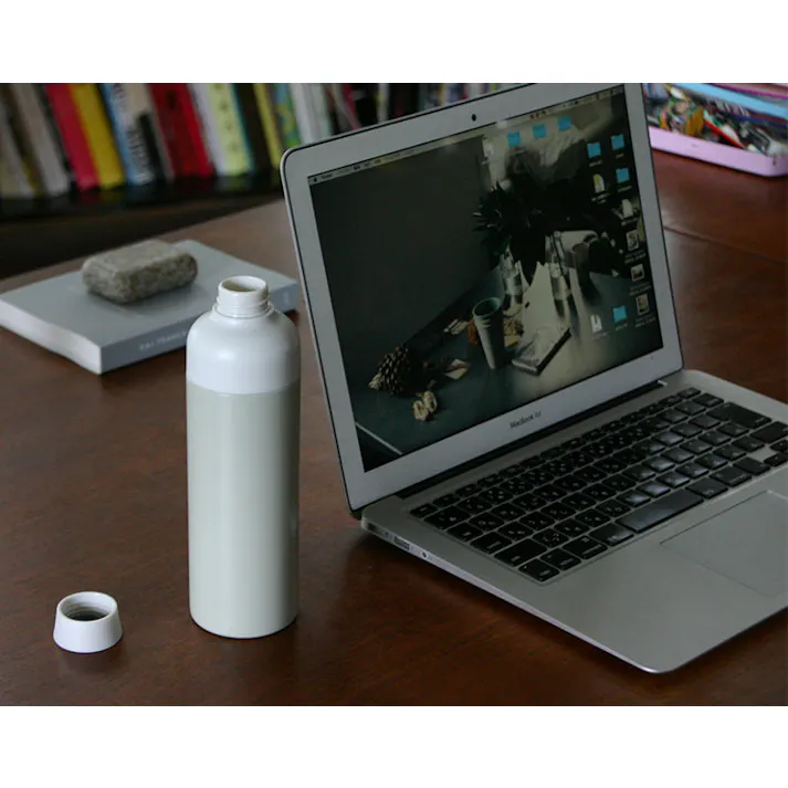 KEEP エニタイムボトル 330ml 三好製作所【水筒 直飲み 保温 保冷 ステンレス 魔法瓶 軽量 マグボトル ウォーターボトル】 セージグレー