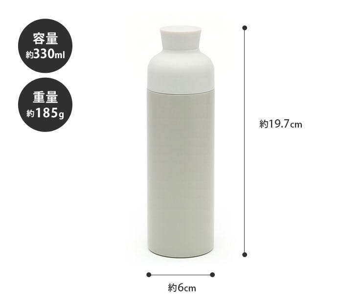 KEEP エニタイムボトル 330ml 三好製作所【水筒 直飲み 保温 保冷