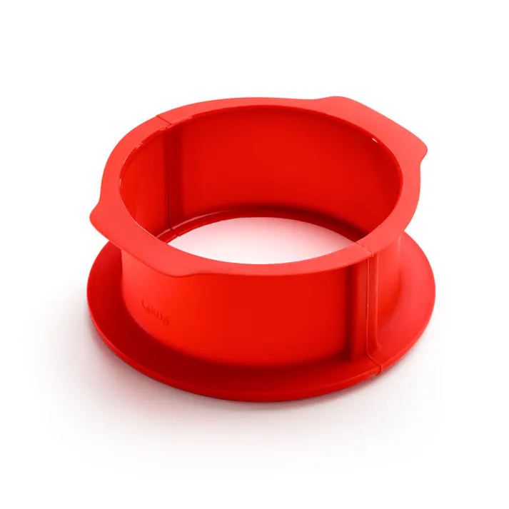 ルクエ スプリングフォームケーキ型 15cm セラミックプレート付き Lekue Springform φ15cm with ceramic plate【ケーキ型 シリコン 丸型 ホールケーキ 5号 お菓子型】