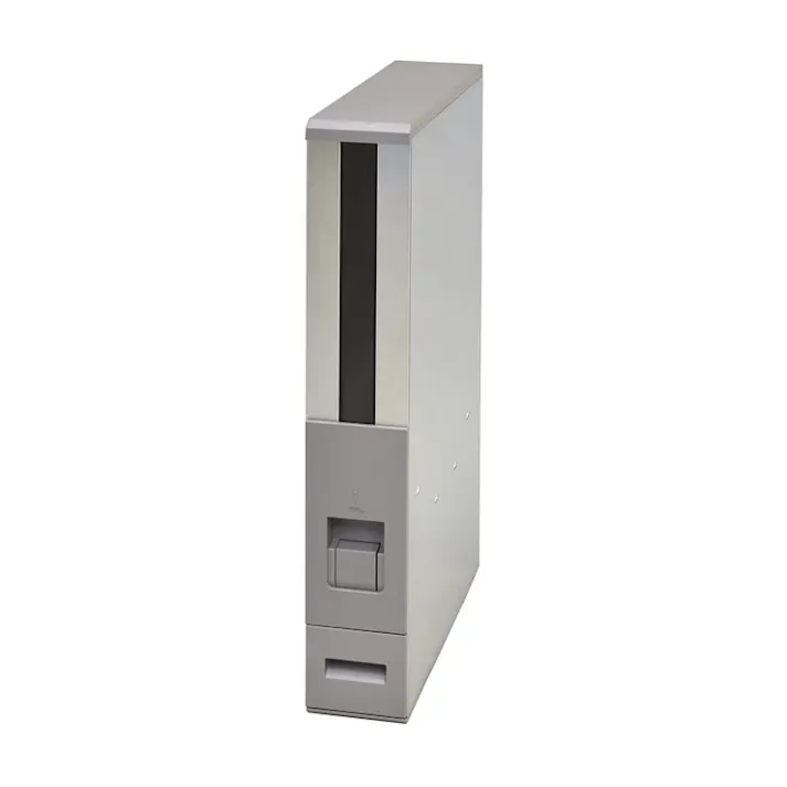 ステンレス製スリム米びつ 12kg RCY-12SH エムケー精工【米びつ スリム レバー式 計量米びつ 10kg シンク下収納 キッチンすきま収納】