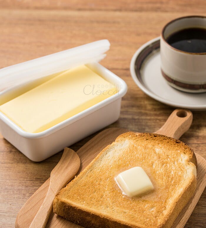 富士ホーロー 密封 バターケース 200g N-200【バター容器 密封容器