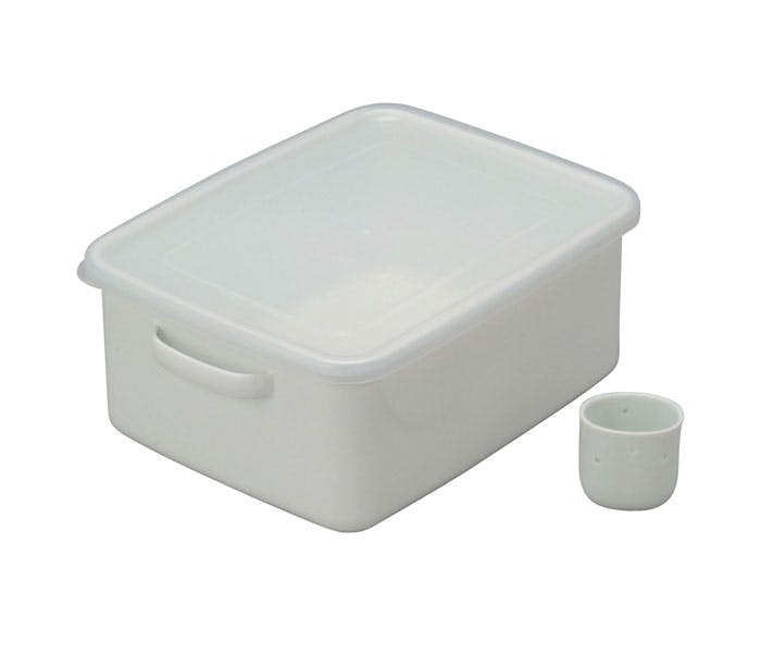 漬物用ホーロー 富士ホーロー 漬物容器 ちょっとぬか漬け容器 |キッチン用品通販