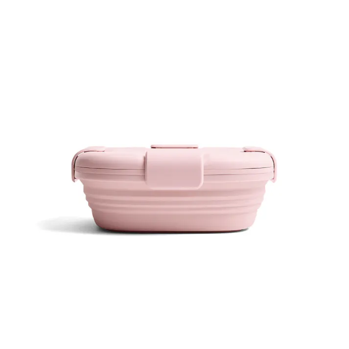ストージョ ボックス stojo BOX 700ml 24oz【折り畳み 弁当箱 フードコンテナ フードボックス 折りたたみ ランチボックス シリコン 食洗機対応 電子レンジOK】CARNATION