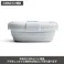 ストージョ ボックス stojo BOX 700ml 24oz【折り畳み 弁当箱 フードコンテナ フードボックス 折りたたみ ランチボックス シリコン 食洗機対応 電子レンジOK】 EUCALYPTUS
