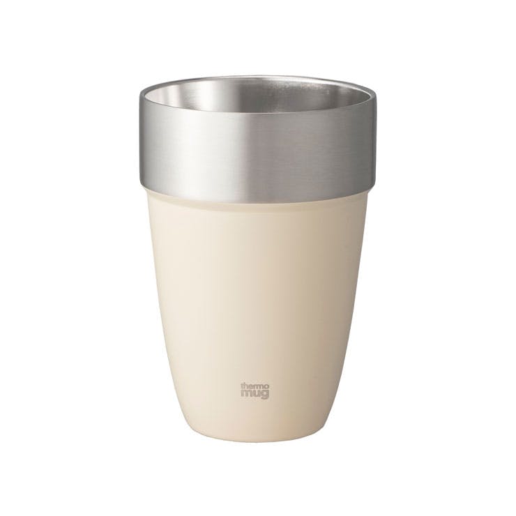 サーモマグ スタッキングタンブラー M 410ml thermomug STACKING TUMBLER ST22-41アイボリー グラス・タンブラー サーモマグ スタッキングタンブラー M 410ml thermomug STACKING TUMBLER ST22-41アイボリー グラス・タンブラー