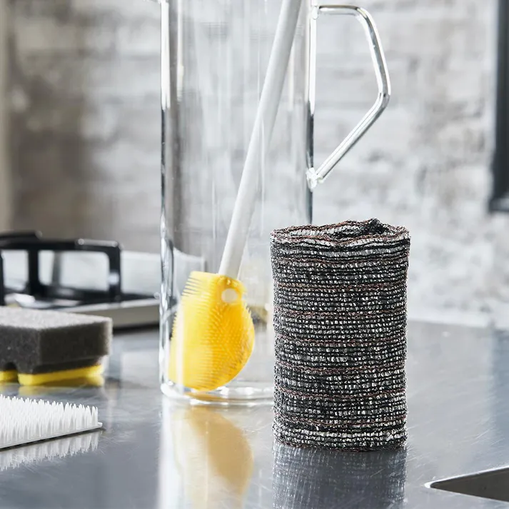 ティディ クレーパー tidy Craper アッシュコンセプト テラモト メール便【ダスター スポンジ たわし コンロ周り フライパン シンク 掃除】