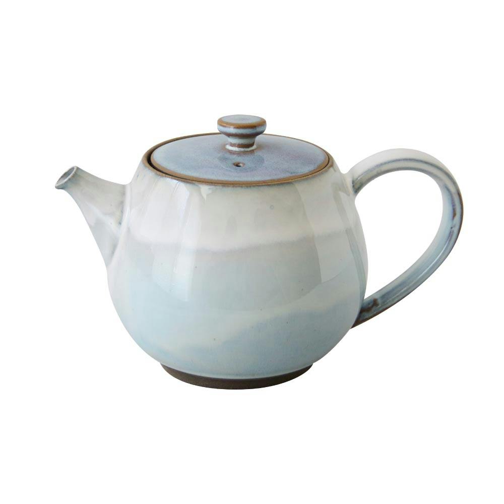 オーロラ ポット 波佐見焼 藍花白銀 コーヒー・ティー用品 オーロラ ポット 波佐見焼 藍花白銀 コーヒー・ティー用品
