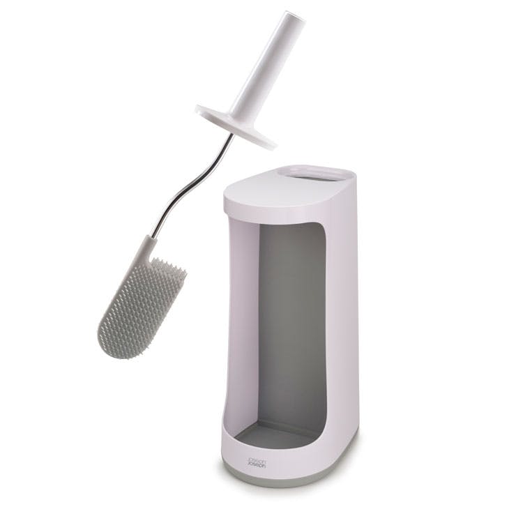 ジョセフジョセフ フレキシブルヘッド トイレブラシ ストア コットン70536 Joseph Joseph【トイレ掃除 ブラシ トイレ用 掃除用品 トイレットペーパーホルダー】 コットンブルー