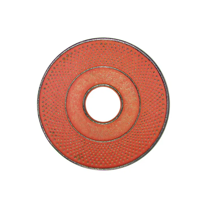 岩鋳 釜敷 丸アラレ 小 10cm カラー 藍花 南部鉄器【鍋敷き ポットスタンド 鋳鉄 南部鉄 日本製】 茜