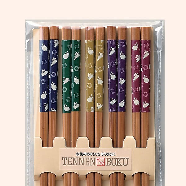 和風　お箸セット 箸 5膳セット 天然木 縁起箸 八角 和風 箸セット 22.5cm お箸