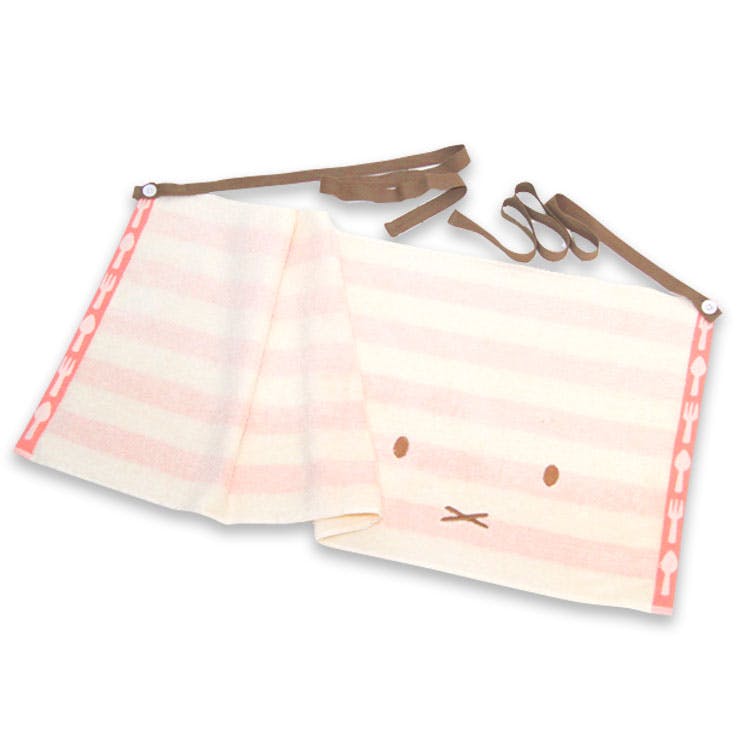 ミッフィー ひも付きフェイスタオル DB1658 西川【紐付きタオル フェイスタオル キャラクター コットン miffy グッズ】