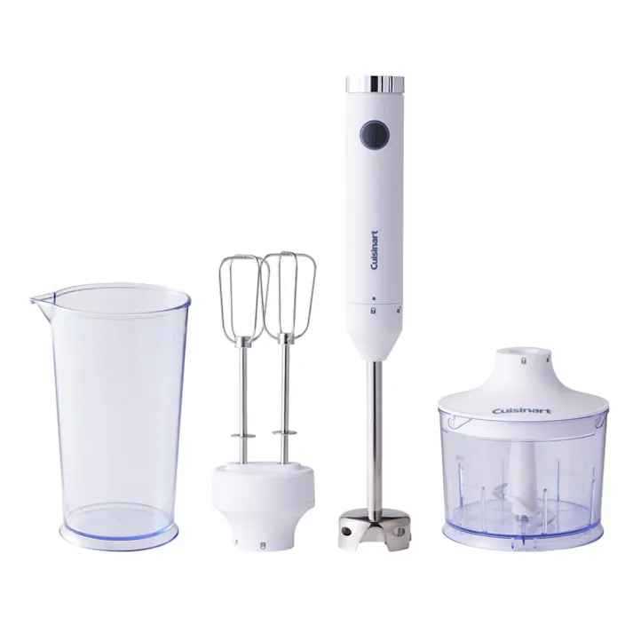 クイジナート スリム&ライト マルチハンドブレンダー HB-504WJ Cuisinart【ハンディブレンダー ミキサー フードプロセッサー ミートチョッパー ひき肉 ウィスク ビーター 泡だて器 軽量 スリム キッチン家電】