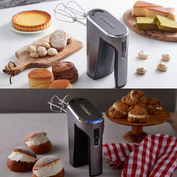 クイジナート コードレス充電式ハンドミキサー RHM-100J Cuisinart Rechargeable Hand Mixer【ミキサー  コードレス 充電式/ウィスク ビーター 泡だて器/キッチン家電】RHM-100J | キッチン家電 通販 | ホームセンターのカインズ