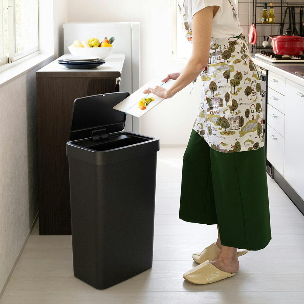 EKO ハナ センサービン 50L 電池 自動開閉 ゴミ箱 EK6226P