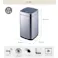 EKO エコスマート X 充電式センサービン 12L イーケーオー シルバー EK9252RGMT-12L【ゴミ箱 自動開閉 センサー 電動 USB充電 ダストボックス ふた付き ステンレス センサーゴミ箱 キッチン 洗面所 寝室】