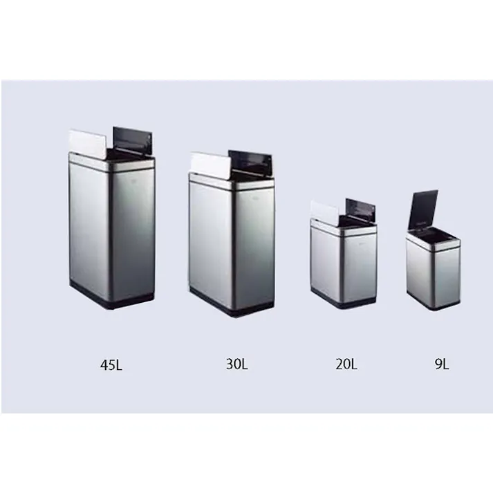 EKO デラックスファントム センサービン 30L 電池式 イーケーオー EK9287MT-30L【ゴミ箱 自動開閉 両開き センサー 電動 ダストボックス ふた付き センサーゴミ箱 キッチン オフィス】