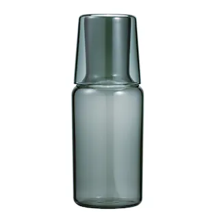 ハリオ カラーズ ナイトカラフェ 600ml HARIO COLORS【ピッチャー グラス 水差し 冷水ポット 冷水筒 耐熱ガラス 食洗機対応】 グレー