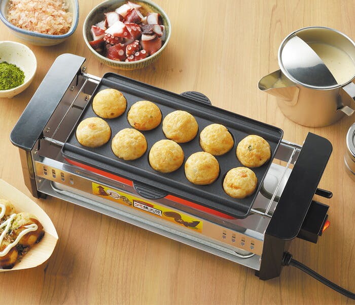 アミ焼き大将 ワイド たこ焼きプレート付き AYT-03 タマハシ