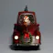 クリスマスウォーターグローブ Santa in car【サンタクロース スノードーム オルゴール 電動 サンタ 置物 光る USB クリスマスグッズ】