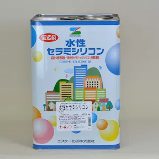 エスケー化研 水性セラミシリコン N-85 半艶 16Kg 外壁 水性
