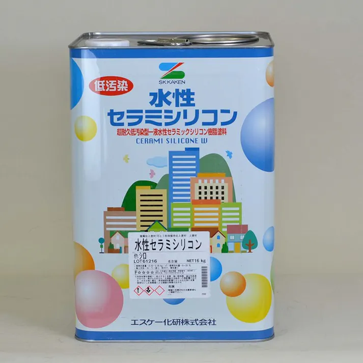 エスケー化研 水性セラミシリコン SR-167 艶有 16Kg 外壁 水性